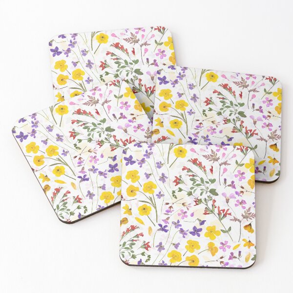 Item preview, Midsummer Botanical Wildflower Meadow Botanical Garden  I  Nightgarden designed and sold by UtArt.