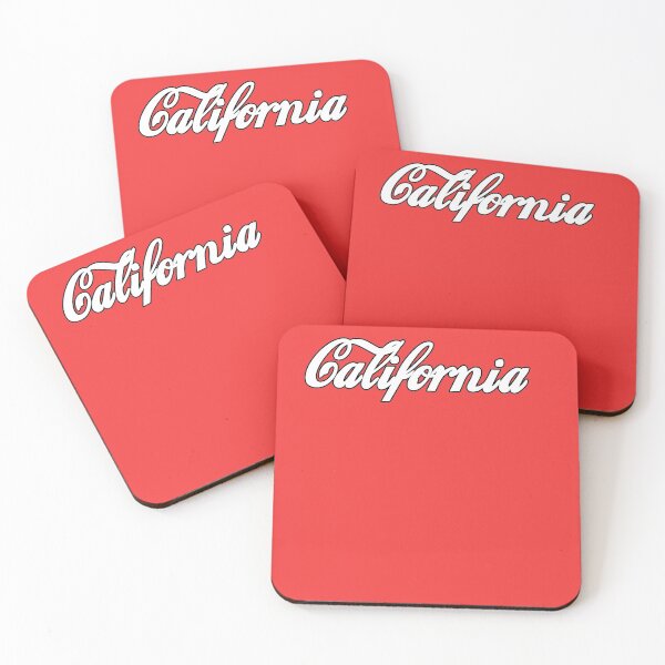 Item preview, California - Coke logo  (White) designed and sold by Local-Crew.