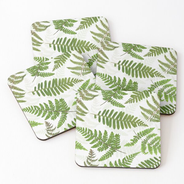 Item preview, Dried Pressed Fern Leaves Botanical Garden Nightgarden designed and sold by UtArt.