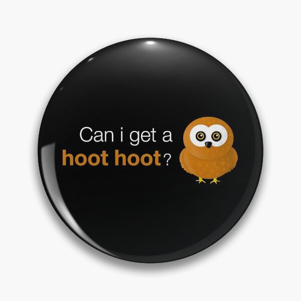 Item preview, Cute Owl says Hoot Hoot designed and sold by VicEllisArt.