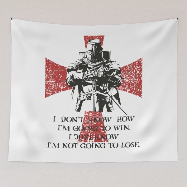 Item preview,  Templar Shield Cross Medieval Warrior Sword Knights Templar Armor Helmet Emblem  designed and sold by TopTeeShop.