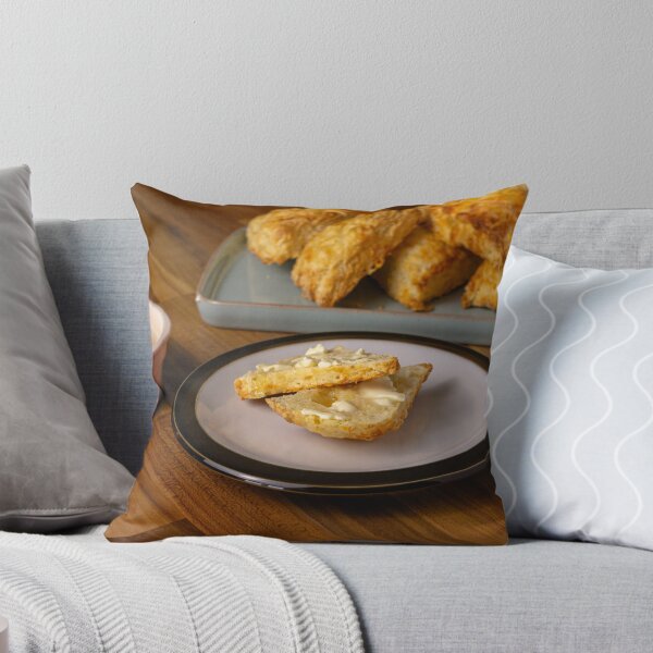 Item preview, Cheese scones on a plate designed and sold by Karrakunga.
