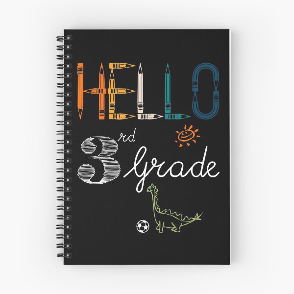 Item preview, Hello 3rd Grade - Funny Vintage Dinosaur First Day of School Gift designed and sold by r-silver.