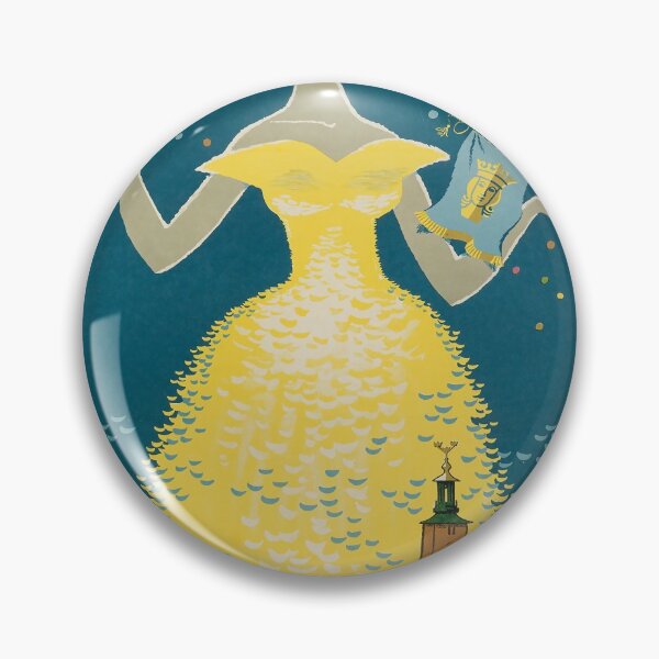 Item preview, Stockholm 700 Years vintage travel poster designed and sold by stickart-marek.