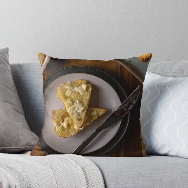 Item preview, Cheese scone top down with butter designed and sold by Karrakunga.