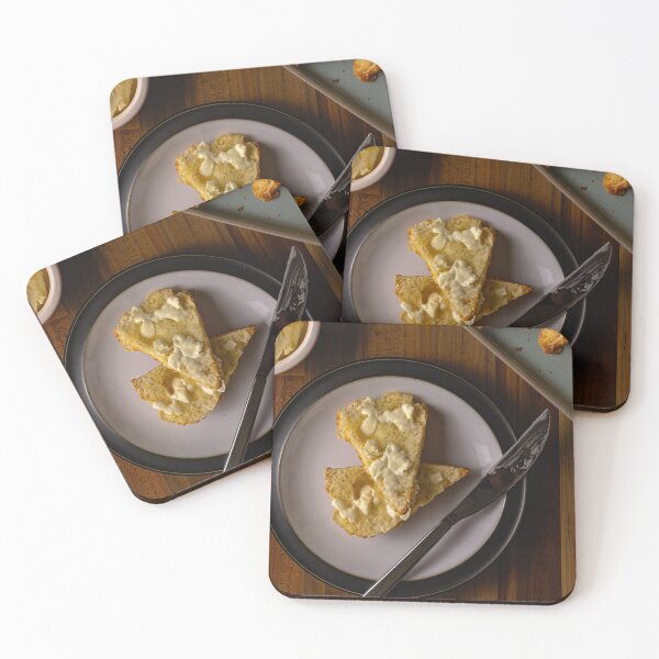 Item preview, Cheese scone top down with butter designed and sold by Karrakunga.