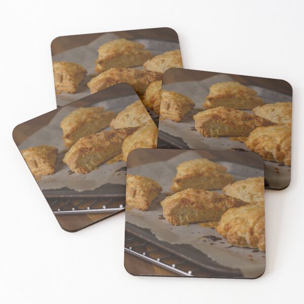 Item preview, Cheese scones viewed from the side designed and sold by Karrakunga.