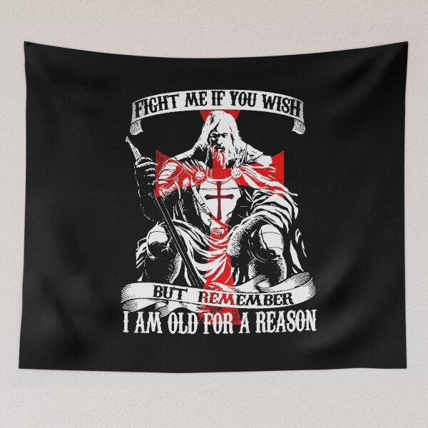 Item preview,  Templar Shield Cross Medieval Warrior Sword Knights Templar Armor Old For a Reason designed and sold by TopTeeShop.