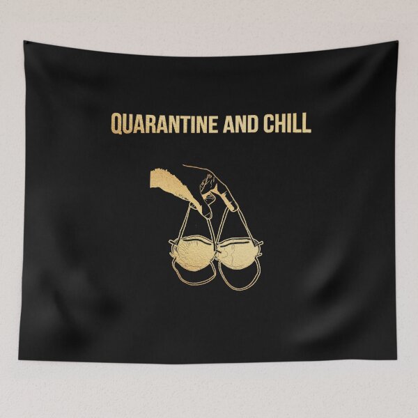 Item preview, Quarantine and chill designed and sold by wojedapo.
