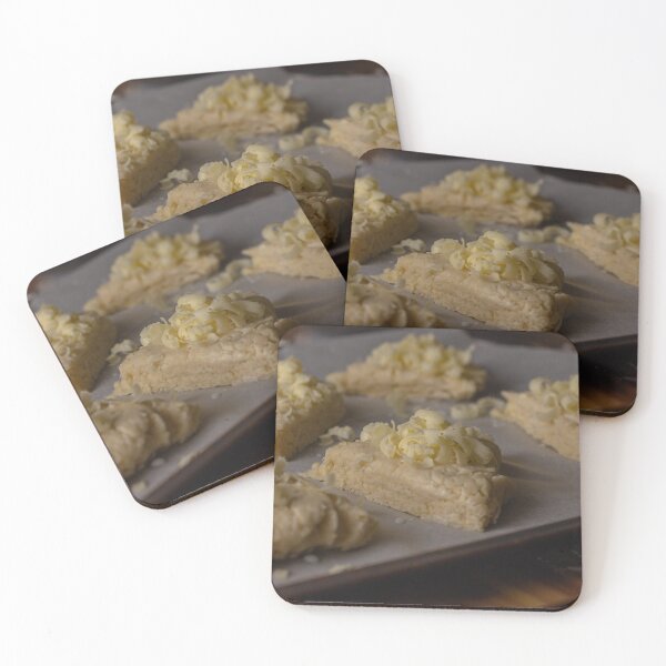 Item preview, Raw cheese scones viewed from the side designed and sold by Karrakunga.