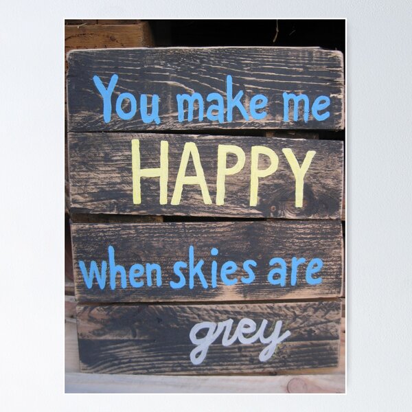 Item preview, Quote You Make Me Happy designed and sold by Irina Polyanskaya.