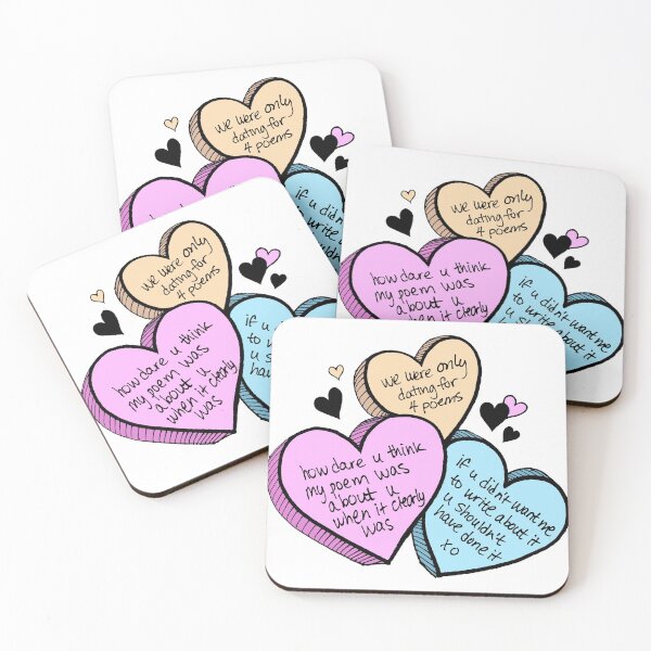 Item preview, sassy poet heart candies designed and sold by Heidi Wong.