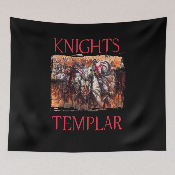 Item preview, Templar Shield Cross Medieval Warrior Sword Knights Templar Armor Helmet Emblem  designed and sold by TopTeeShop.