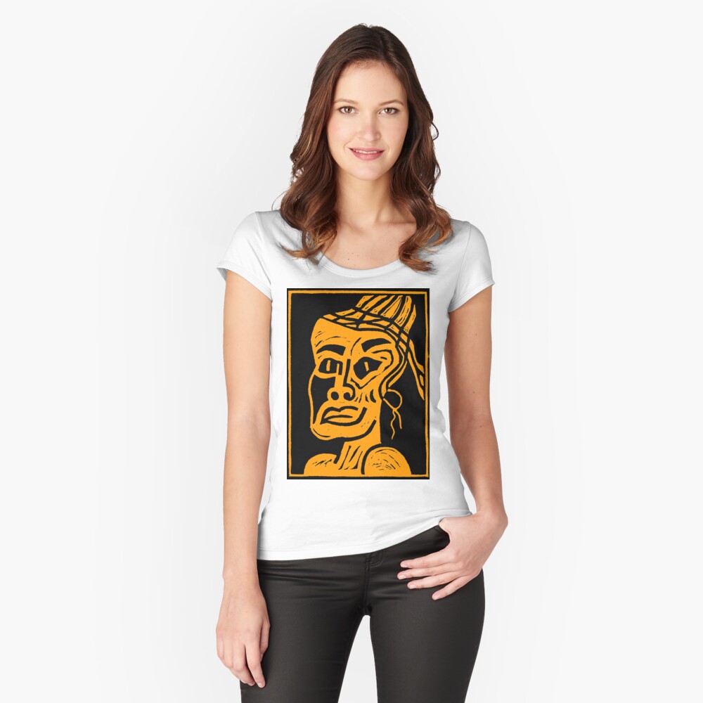 Item preview, Fitted Scoop T-Shirt designed and sold by leonitalee.