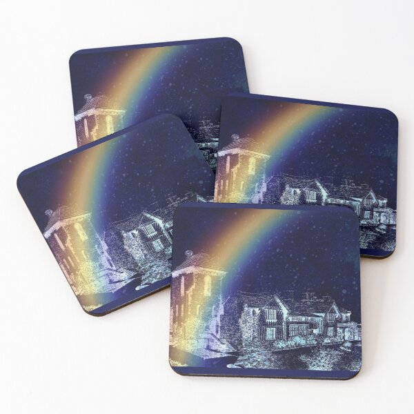 Item preview, Moonlight Rainbow over Shibden Hall designed and sold by FredLister.