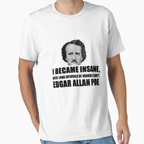 Item preview, Poe on insanity designed and sold by silentstead.