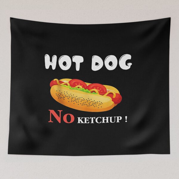 Item preview, Hot dog no ketchup designed and sold by TopDesignArt.