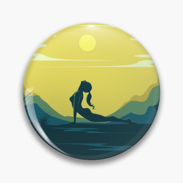 Item preview, Sun Salutation Yoga Woman designed and sold by Vector Scout Lab.