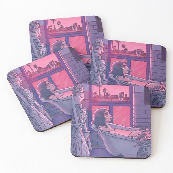 Item preview, bathtub sunset designed and sold by sempiart.