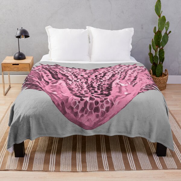 Item preview, Bearded Dragon "Heart" (Pink Color) designed and sold by tokagedesigns.