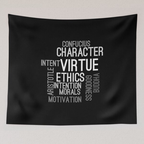 Item preview, Ethics Wordcloud Character designed and sold by Irina Polyanskaya.