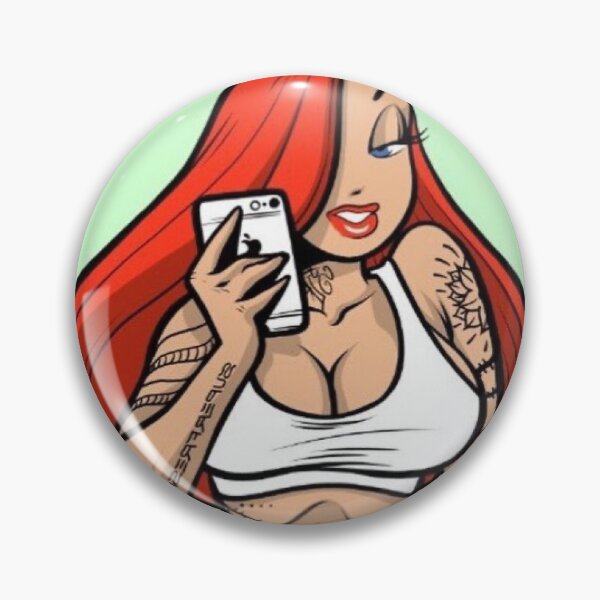 Item preview, Red head lady. designed and sold by Mickpew.