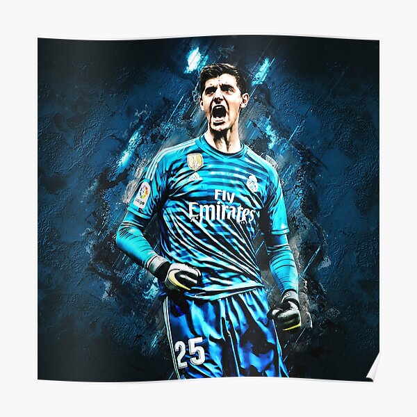 Thibaut Courtois Posters Redbubble