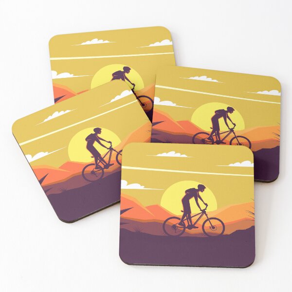 Item preview, Sunset Mountain Bike designed and sold by Vector Scout Lab.