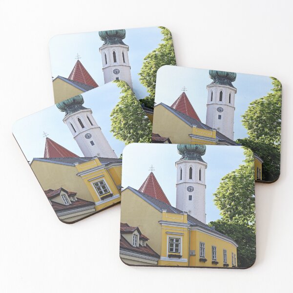Item preview, Church and old houses in Grinzing Vienna Austria designed and sold by goceris.