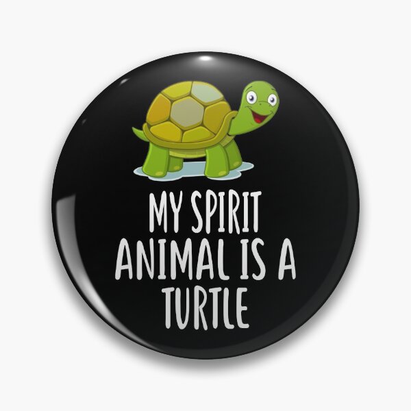 Item preview, My Spirit Animal Is A TURTLE designed and sold by ZEDSOU ⭐⭐⭐⭐⭐.