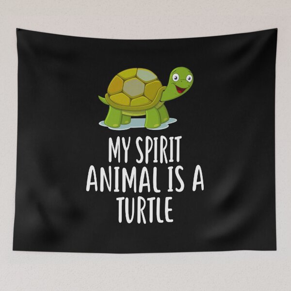Item preview, My Spirit Animal Is A TURTLE designed and sold by ZEDSOU ⭐⭐⭐⭐⭐.