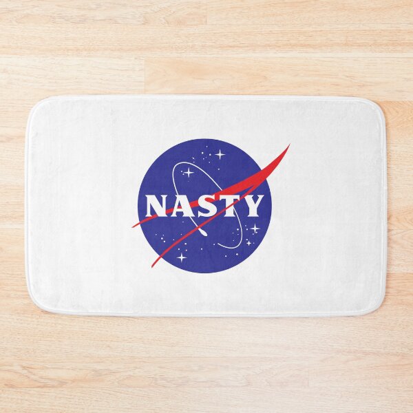 Item preview, "NASTY" Nasa funny logo designed and sold by ThirdCultureKidDesigns.