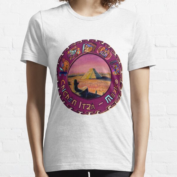  Yucatan / Mexico and figures from the Mayan calendar Essential T-Shirt