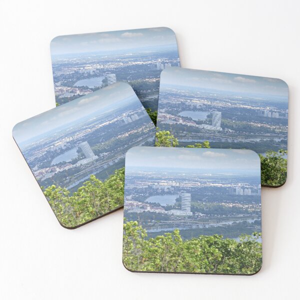Item preview, Vienna city and Danube river panoramic view   designed and sold by goceris.