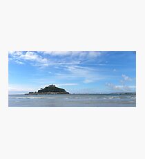 Blue Day at the Mount Photographic Print