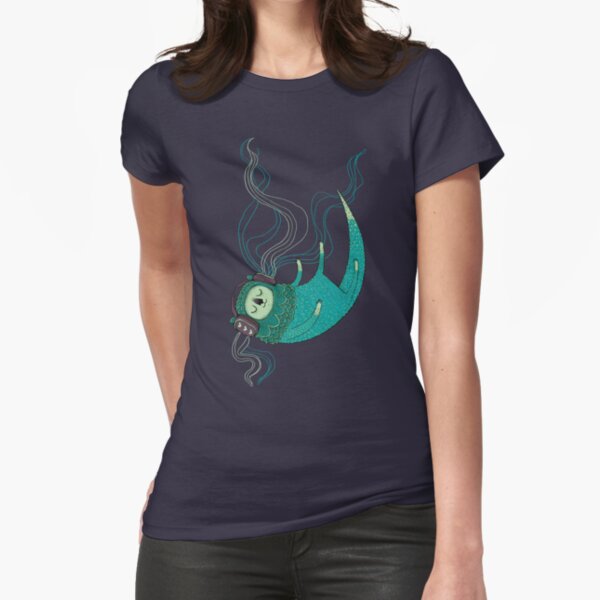 Otter Melodies Fitted T-Shirt