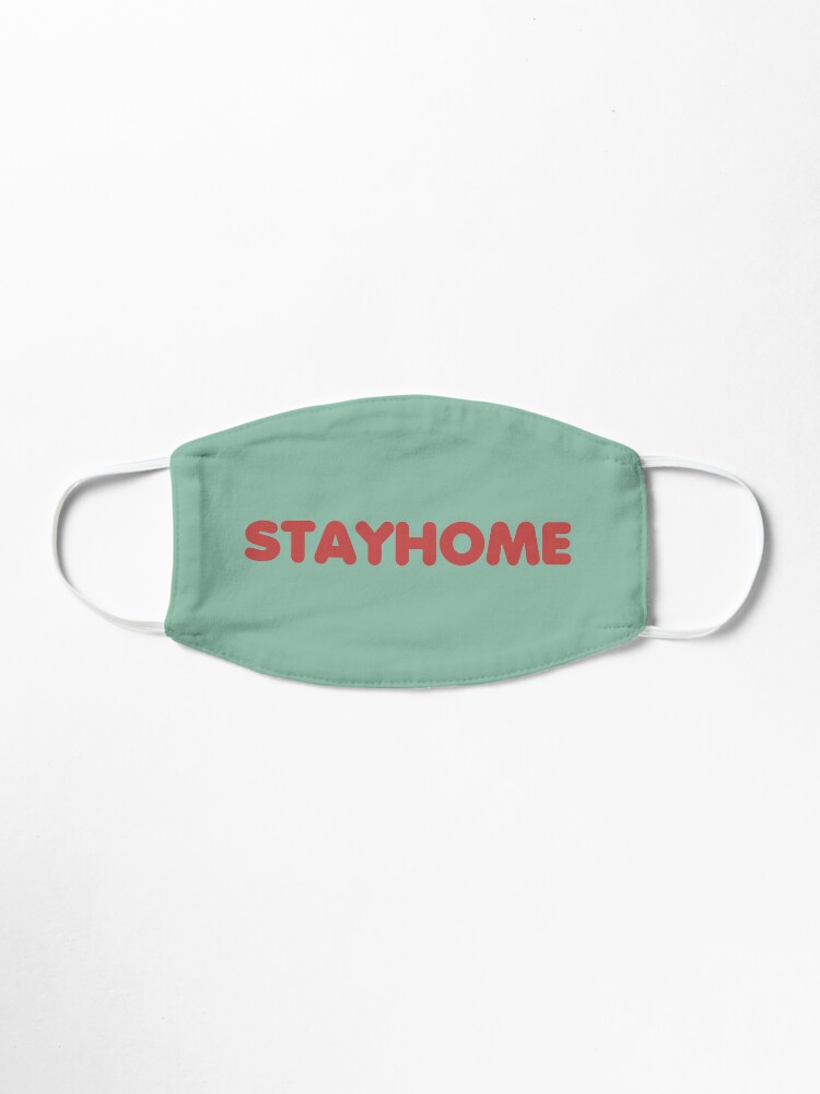 Stay Home Mask By Perezzzoso Redbubble - money heist roblox mask