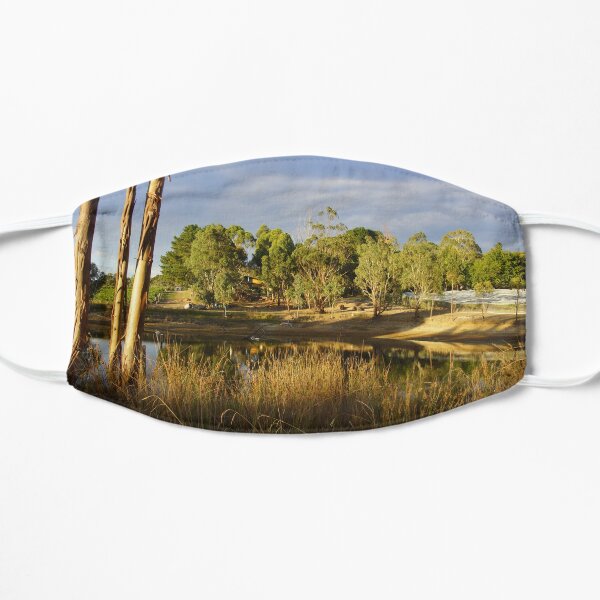 Summer by the Dam - Adelaide Hills Wine Region - Fleurieu Peninsula by South Australian artist Avril Thomas Mask