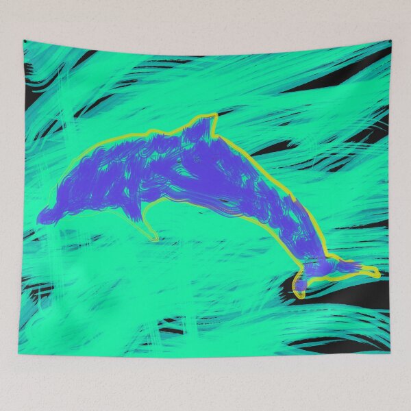 Item preview, Color dolphin designed and sold by Harinko.