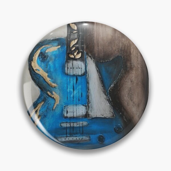 Artikelvorschau, Blaue Gitarre. entworfen und verkauft von Mickpew.