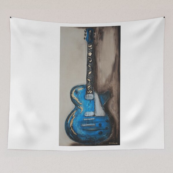 Item preview, Guitarra azul designed and sold by Mickpew.
