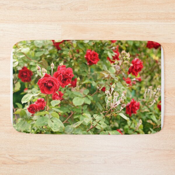 Item preview, Red roses garden in springtime designed and sold by goceris.