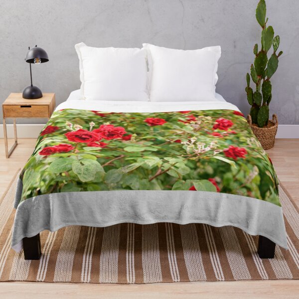 Item preview, Red roses garden in springtime designed and sold by goceris.