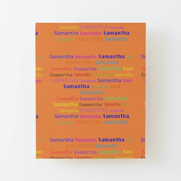 Samantha Wood Mounted Print