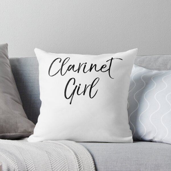 Item preview, Clarinet Girl Funny Marching Band Quote designed and sold by TNDesignStudio.