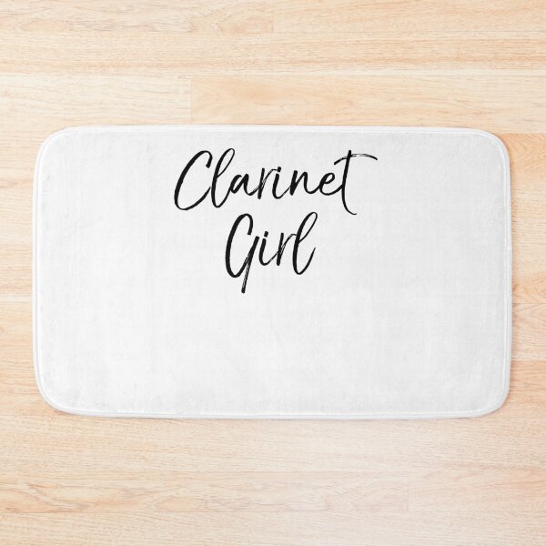 Item preview, Clarinet Girl Funny Marching Band Quote designed and sold by TNDesignStudio.