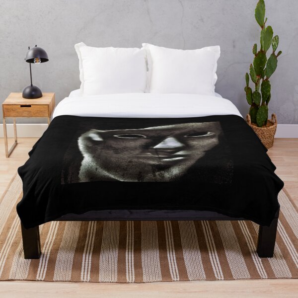 Loneliness And Dispair Throw Blanket