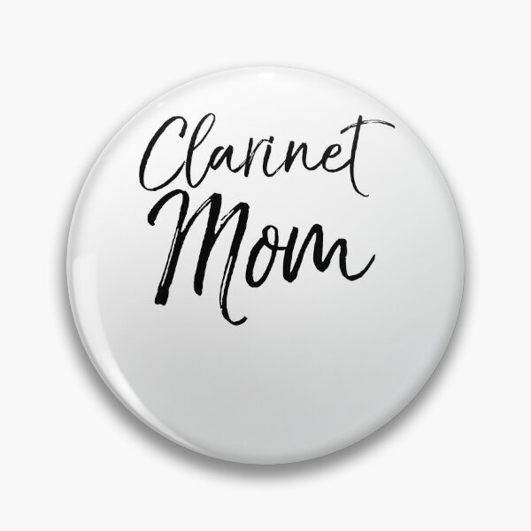 Artikelvorschau, Clarinet Mom Funny Marching Band Quote entworfen und verkauft von TNDesignStudio.