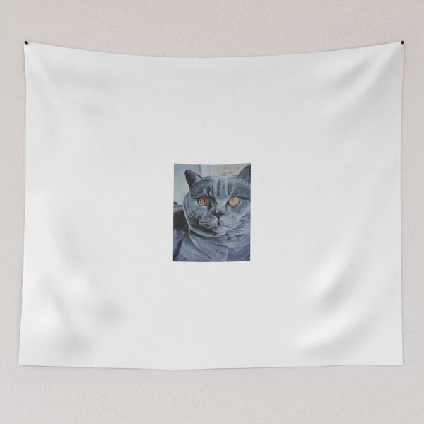 Item preview, Big Blue Cat designed and sold by Victoria Stanway.