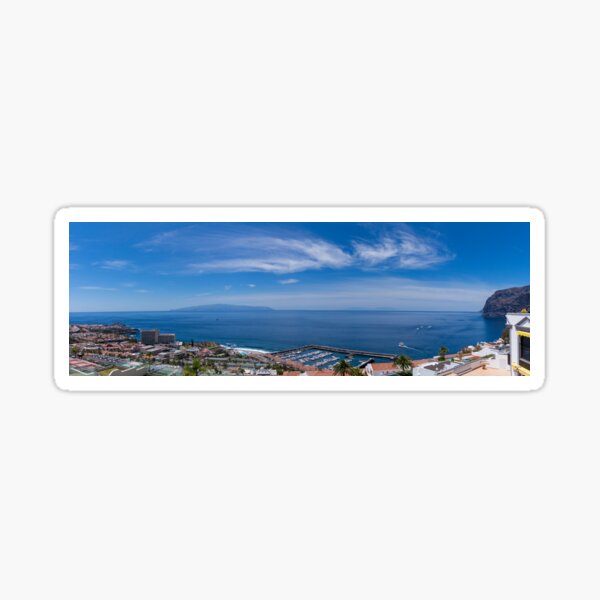 Item preview, Tenerife Los Gigantes panorama designed and sold by iCimages.net.